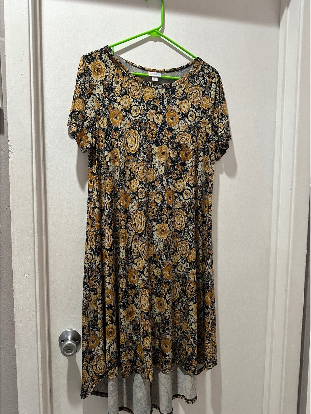 LulaRoe Navy Floral Dress